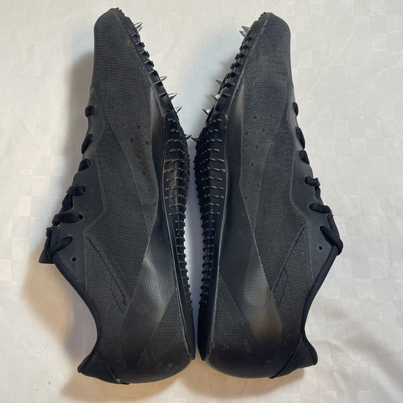 Adidas Adizero Sprintstar Track Spikes Core Black White Mens 10 UK 9 EU 44 - Picture 4 of 11